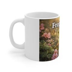 Froggy Vibes Mug — Cute Frog Coffee Cup, Nature Lover Gift