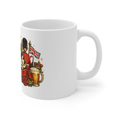 British Heritage Mug — Union Jack, Big Ben & London Icons Coffee Cup