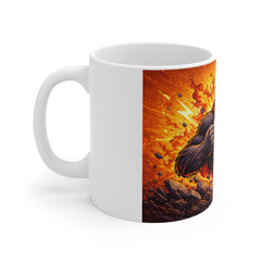 Unleash the Beast – Bold Motivational Coffee Mug (11oz)