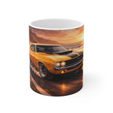 Sunset Run – Classic Muscle Car on the Coast