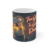 Too Glam Too Give A Damn Mug