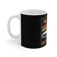 Car Mug — Vintage '700 Super Car' Classic Racing Coffee Cup