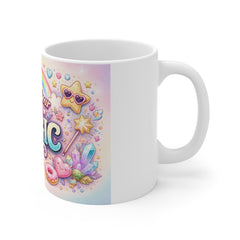 Make Your Own Magic – Fun & Colorful Coffee Mug (11oz)
