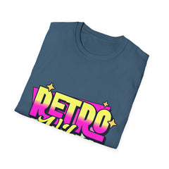 Retro Vibe T-Shirt — 80s Neon Graphic Tee