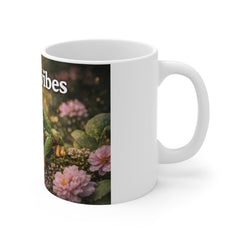 Froggy Vibes Mug — Cute Frog Coffee Cup, Nature Lover Gift