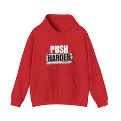Push Harder Hoodie – Motivational Gym Workout Sweatshirt