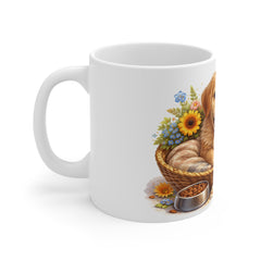 Cute Puppy and Kitten Mug — Adorable Pet Friends Coffee Cup