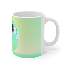 Surprised Emoji Mug — Cute 11oz Ceramic Coffee Cup