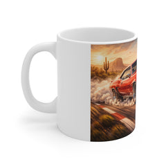 Desert Thunder – Classic Muscle Car in Motion