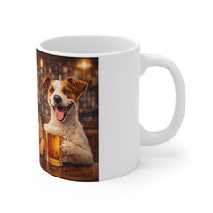Best Friends at the Bar 11oz White Mug