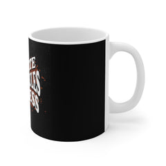 Motivational Coffee Mug — "Rewrite the Rules of Success" Black Ceramic Mug