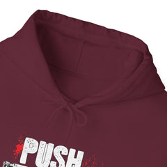 Push Harder Hoodie – Motivational Gym Workout Sweatshirt