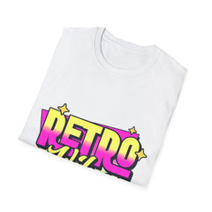 Retro Vibe T-Shirt — 80s Neon Graphic Tee