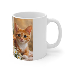 Triple the Cuteness – Adorable Pet Portrait Trio Mug