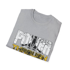Power Through Pain T-Shirt — Motivational Fitness Tee for Athletes & Gym Enthusiasts