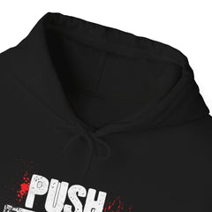Push Harder Hoodie – Motivational Gym Workout Sweatshirt