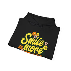 Smile More Worry Less Unisex Hoodie
