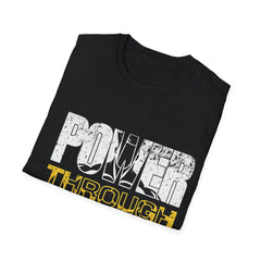 Power Through Pain T-Shirt — Motivational Fitness Tee for Athletes & Gym Enthusiasts