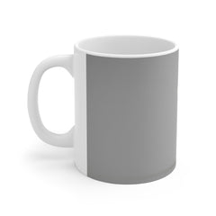 Cute Elephant Cartoon Coffee Mug — 11oz White Ceramic Gift for Kids & Animal Lovers