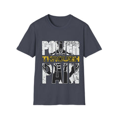 Power Through Pain T-Shirt — Motivational Fitness Tee for Athletes & Gym Enthusiasts
