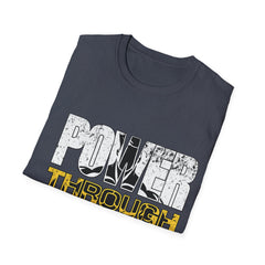 Power Through Pain T-Shirt — Motivational Fitness Tee for Athletes & Gym Enthusiasts