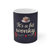 11oz Mug — "It's a Bit Wonky" British Tea Cup Design