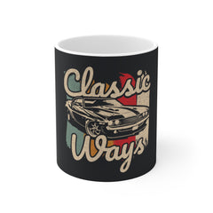 Classic Ways Muscle Car Mug – Retro Vintage Car Coffee Cup