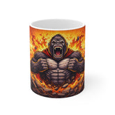 Unleash the Beast – Bold Motivational Coffee Mug (11oz)
