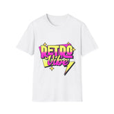 Retro Vibe T-Shirt — 80s Neon Graphic Tee