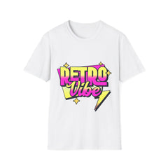 Retro Vibe T-Shirt — 80s Neon Graphic Tee