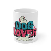 Dog Lover Mug — Cute Illustrated Dogs Coffee Cup (11oz)