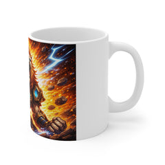 Rise Like a Lion – Unbreakable Motivation Coffee Mug (11oz)