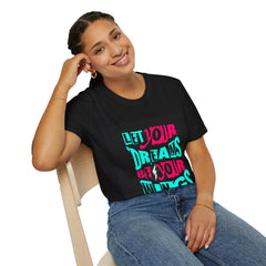 Inspirational Graphic T-Shirt — "Let Your Dreams Be Your Wings"