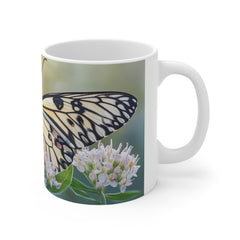 Beautiful butterfly 11oz White Mug