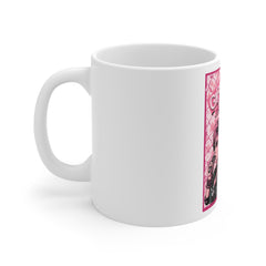 Girls Are The Future Mug — Feminist Retro Punk 11oz Coffee Cup