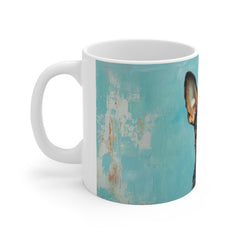 Cute Chihuahua 11oz White Mug — Adorable Dog Lover Coffee Cup