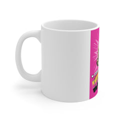 Woman Power Mug – Iconic Pop Art Feminist Coffee Cup