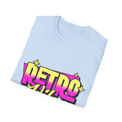 Retro Vibe T-Shirt — 80s Neon Graphic Tee