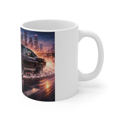 Midnight Thunder – Classic Muscle Car in the City