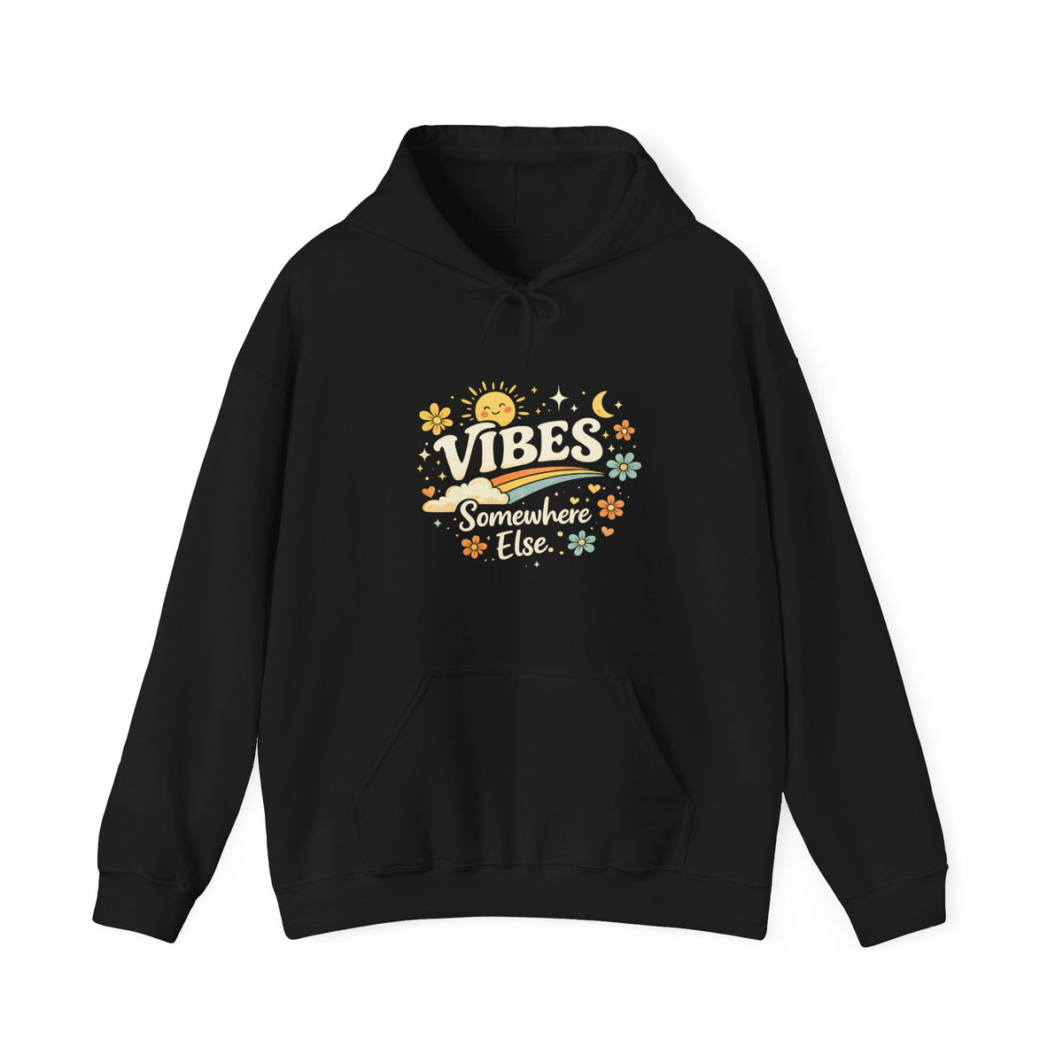 Retro Sunset Skate Hoodie — Vintage Skateboard Graphic Pullover