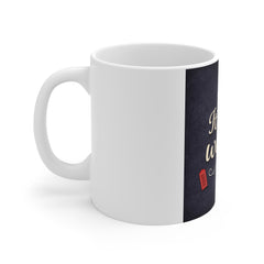 11oz Mug — "It's a Bit Wonky" British Tea Cup Design