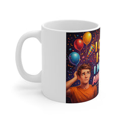 I Came, I Saw, I Made It Awkward Mug — Funny Introvert Coffee Cup