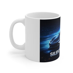 Silent But Deadly Sports Car Mug — Electric Supercar Coffee Cup