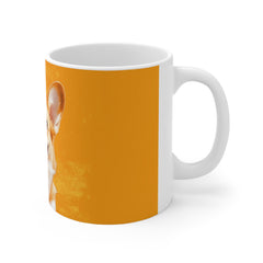 Corgi Mug - Cute 11oz White Coffee Cup for Dog Lovers
