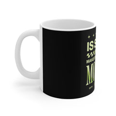 Inspirational Coffee Mug — “Life Is Short, Make Every Moment Count” Motivational 11oz Ceramic Mug