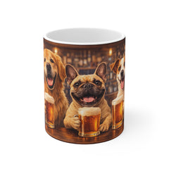Best Friends at the Bar 11oz White Mug
