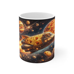 Snack Attack: Final Frontier 11oz White Mug