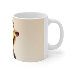 Cute Cartoon Donkey Mug — Funny Animal Coffee Cup, Cute Farmhouse Gift