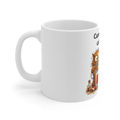 Currently Under Caffeinated Mug — Funny Coffee Owl Ceramic Mug