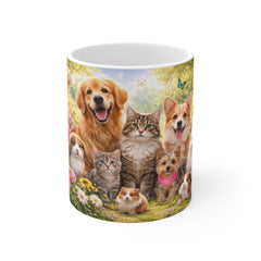 All Paws Welcome 11oz White Mug